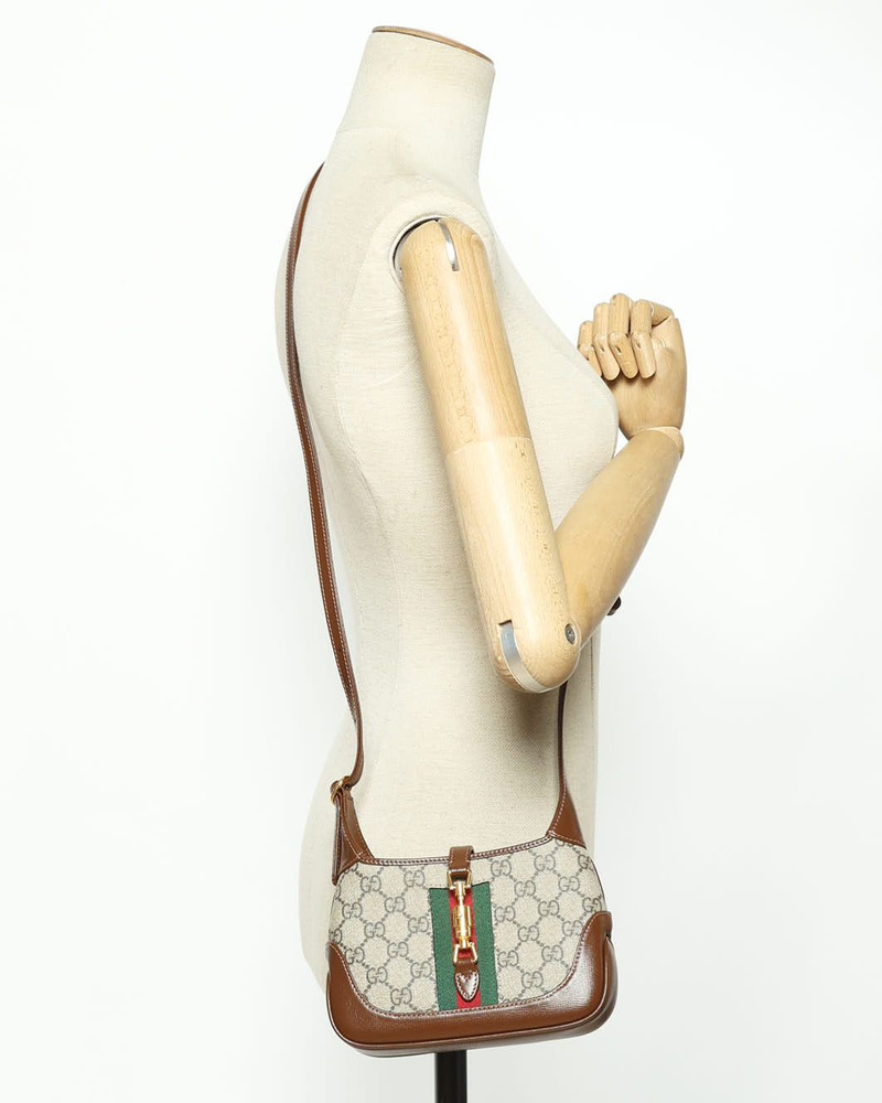 Gucci Jackie Mini 1961 GG Supreme Crossbody Bag