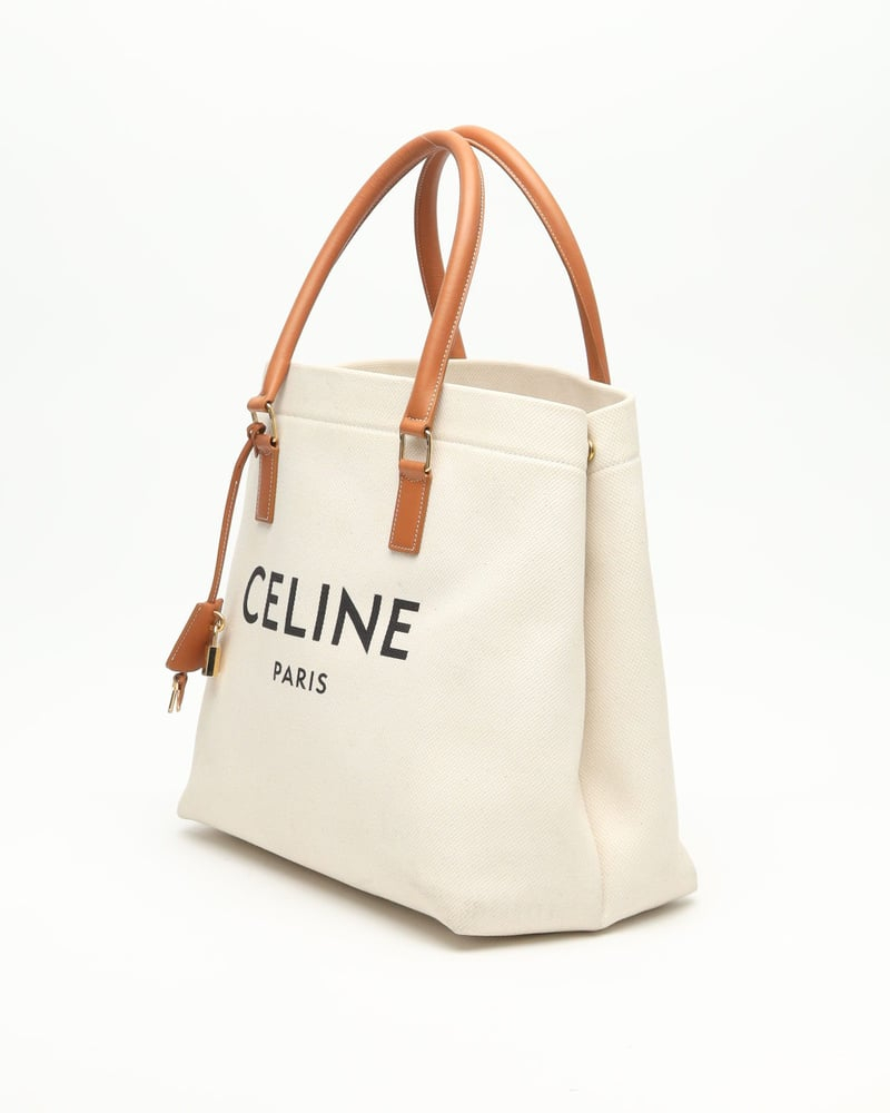 Celine Céline Cabas New Horizontal Tote Bag