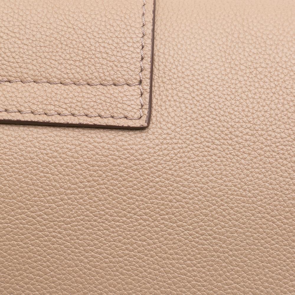 Tom Ford B Tom Ford Brown Beige Calf Leather Grained skin TF Flap Crossbody Italy