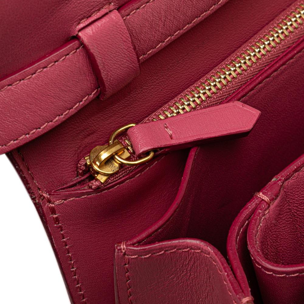 Celine B Celine Pink Blush Calf Leather Medium skin Classic Box Italy