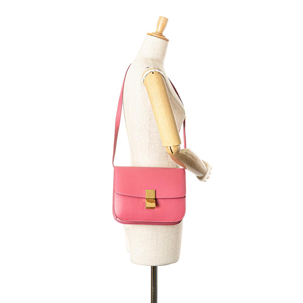 Celine B Celine Pink Blush Calf Leather Medium skin Classic Box Italy