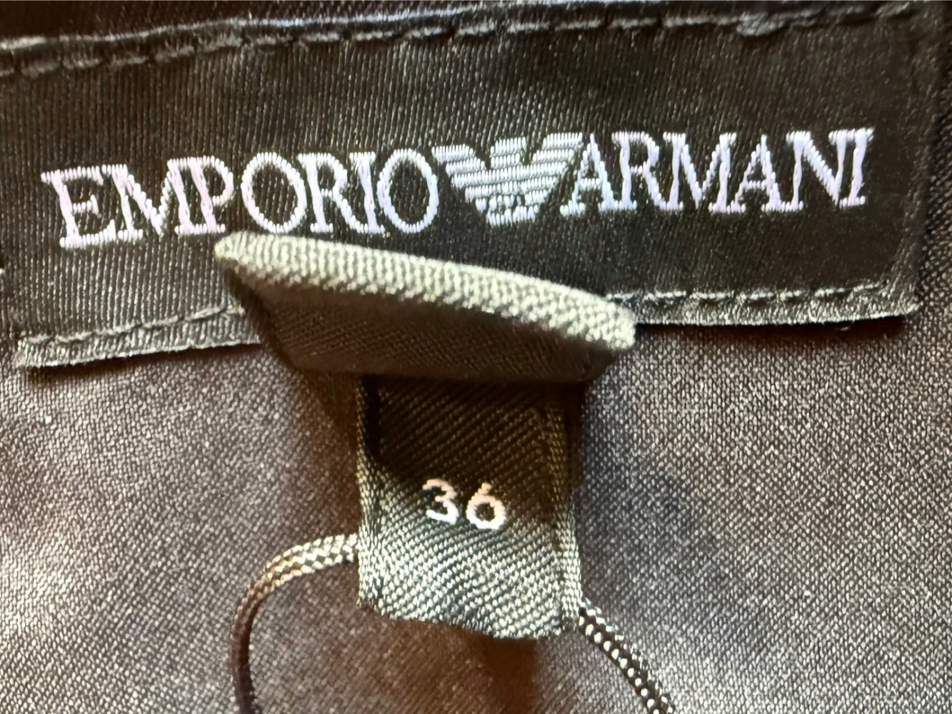 Emporio Armani Glittery pastel sequin minidress!