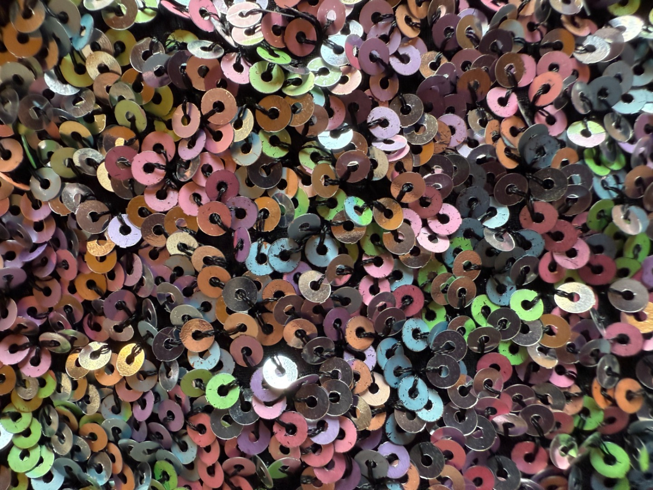 Emporio Armani Glittery pastel sequin minidress!