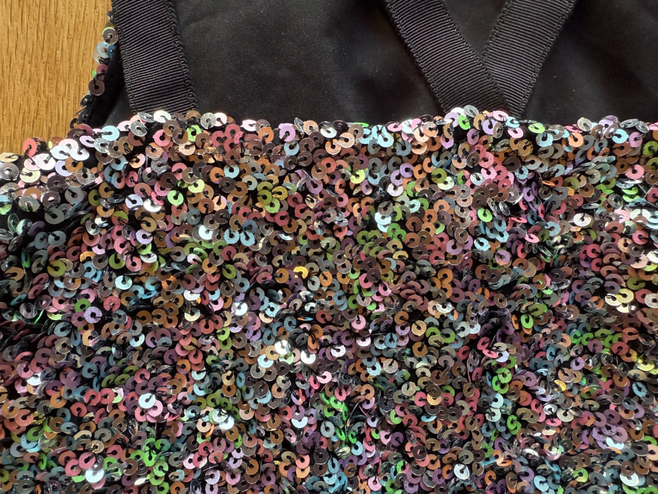 Emporio Armani Glittery pastel sequin minidress!