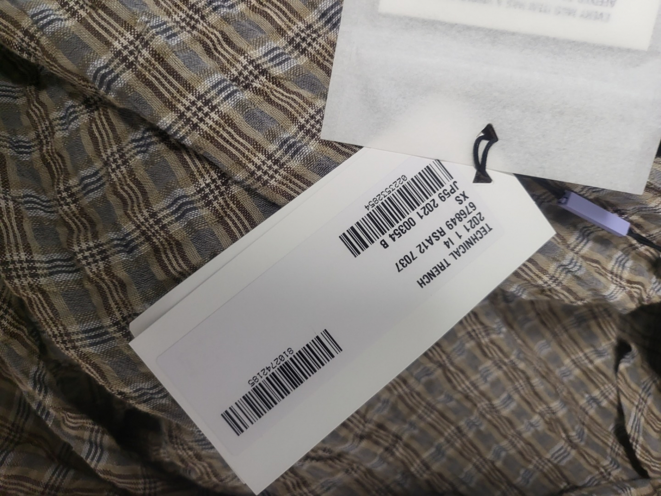 Alexander McQueen Trenchcoat