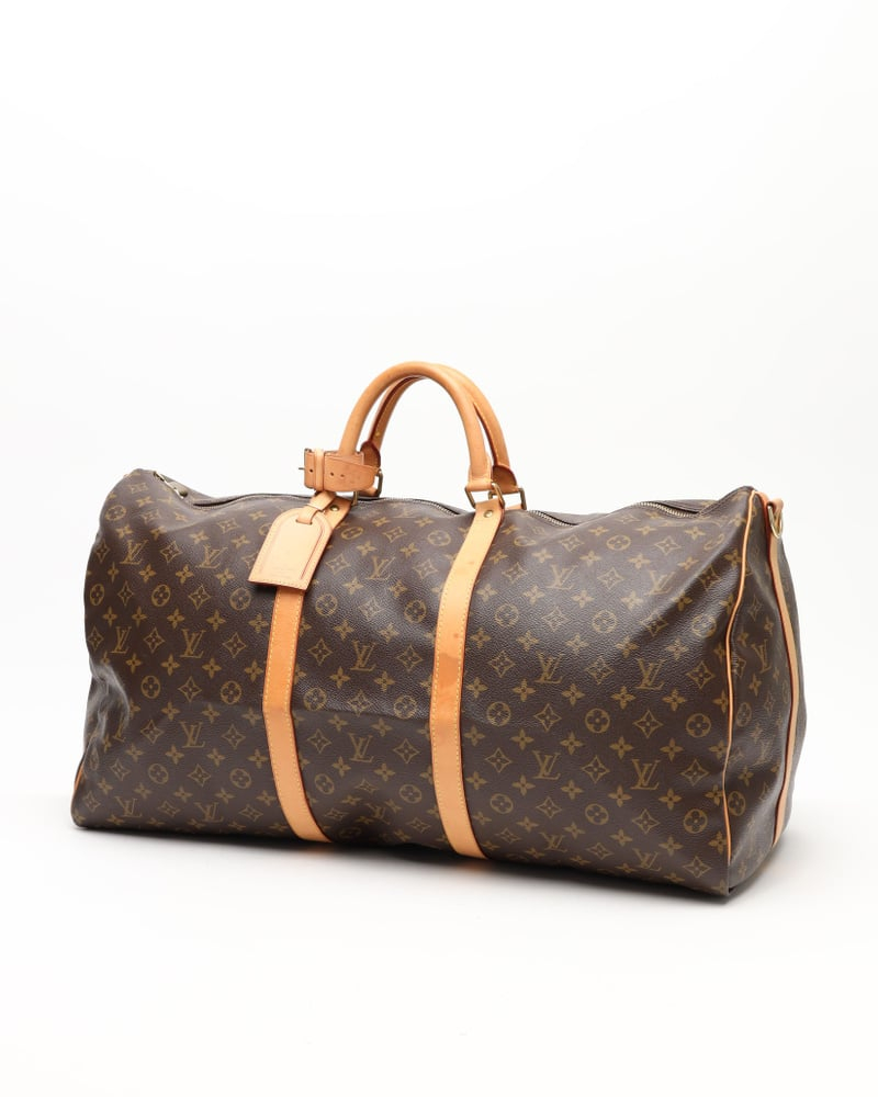 Louis Vuitton Monogram Keepall Bandouliére 60 Weekend Bag