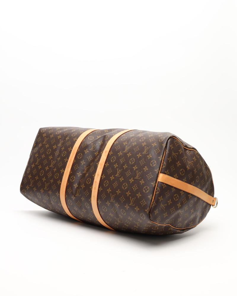 Louis Vuitton Monogram Keepall Bandouliére 60 Weekend Bag