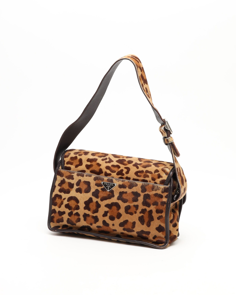 Prada Leopard Shoulder Bag