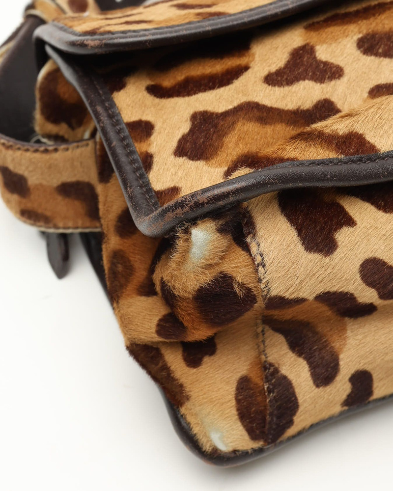 Prada Leopard Shoulder Bag