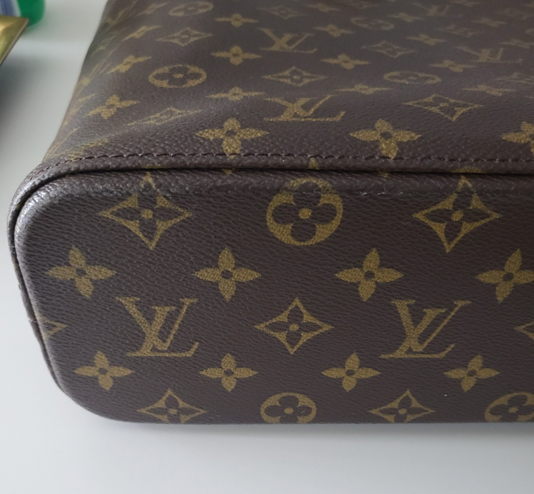 Louis Vuitton B Louis Vuitton Brown Monogram Canvas Canvas Monogram Luco Spain