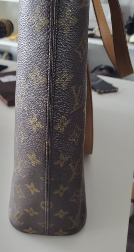 Louis Vuitton B Louis Vuitton Brown Monogram Canvas Canvas Monogram Luco Spain