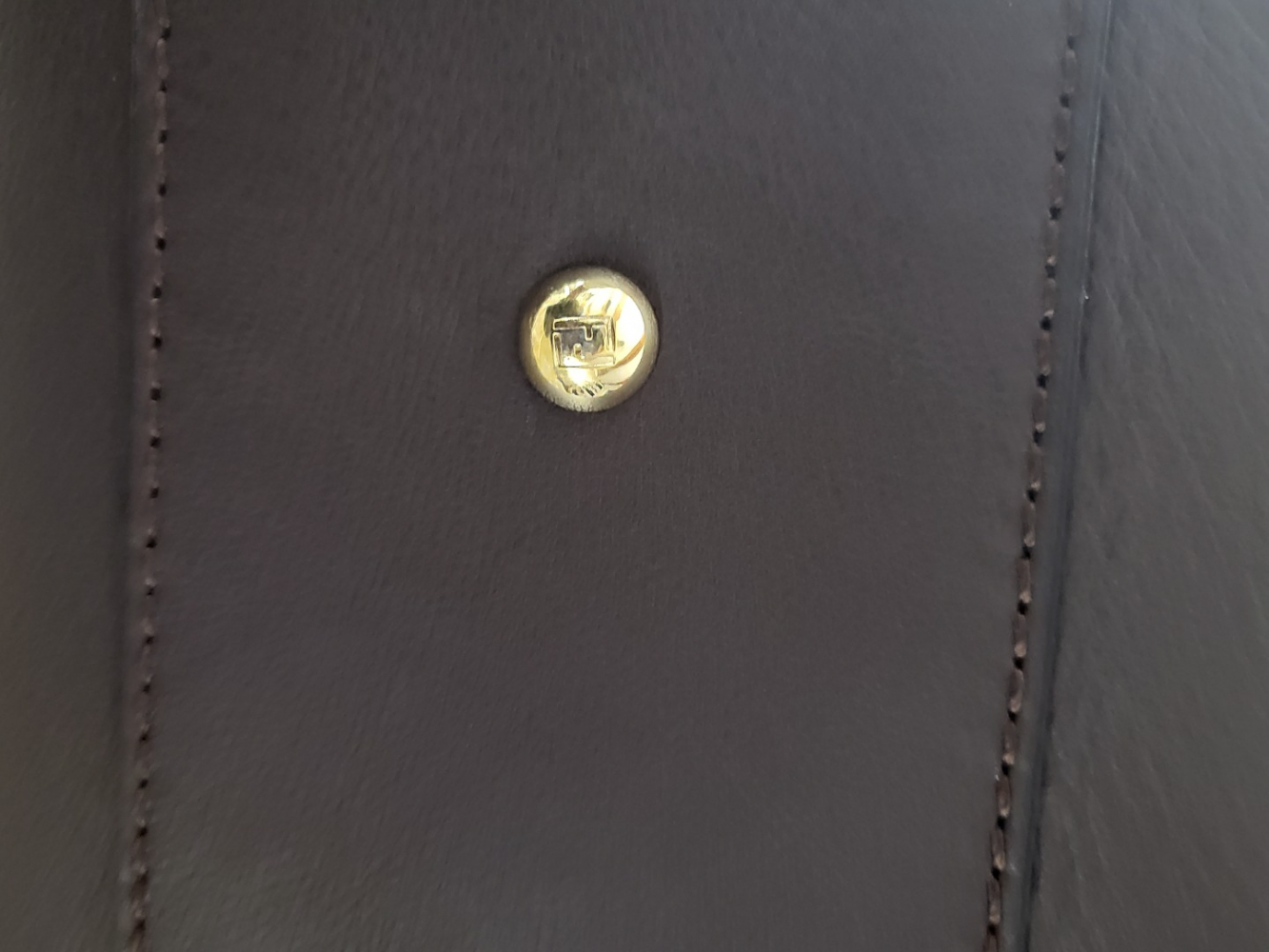 Fendi Peekaboo Regular Brown Leather