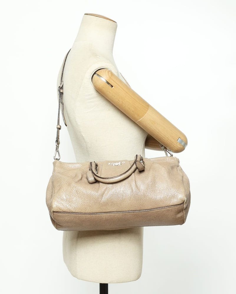 Prada Shimmery Hobo Bag