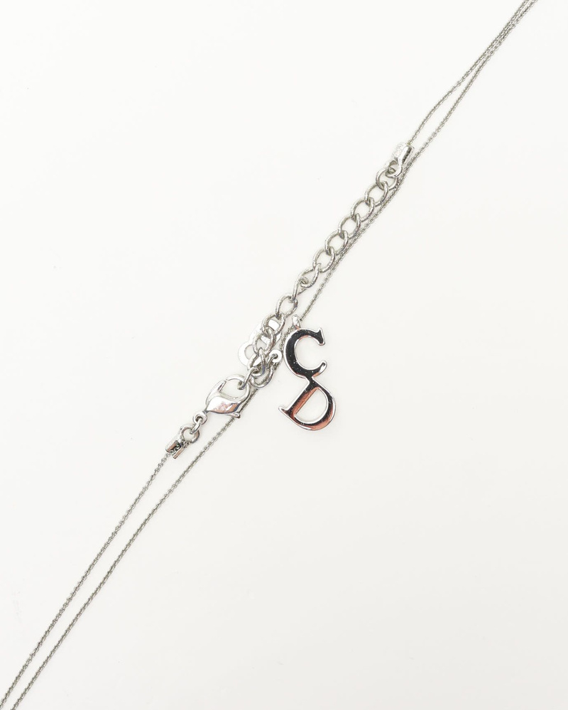 Christian Dior CD Logo Necklace