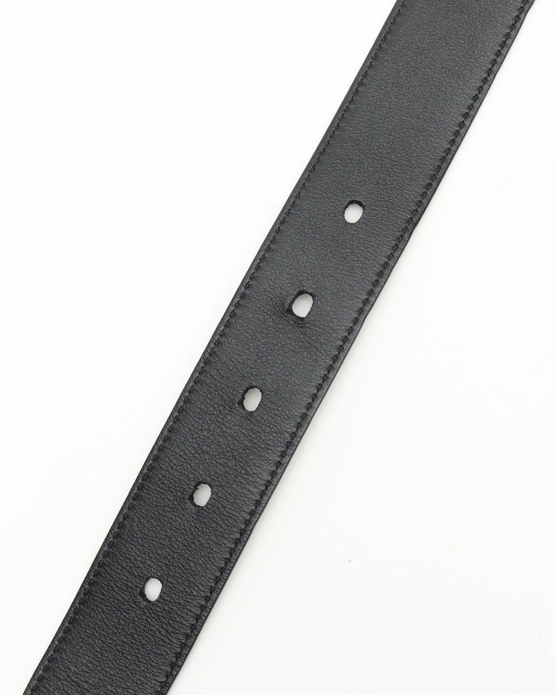 Saint Laurent Logo Leather Belt