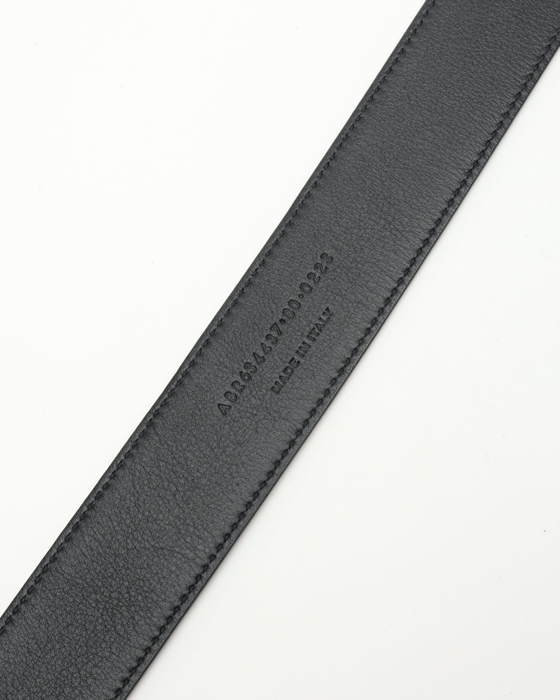 Saint Laurent Logo Leather Belt