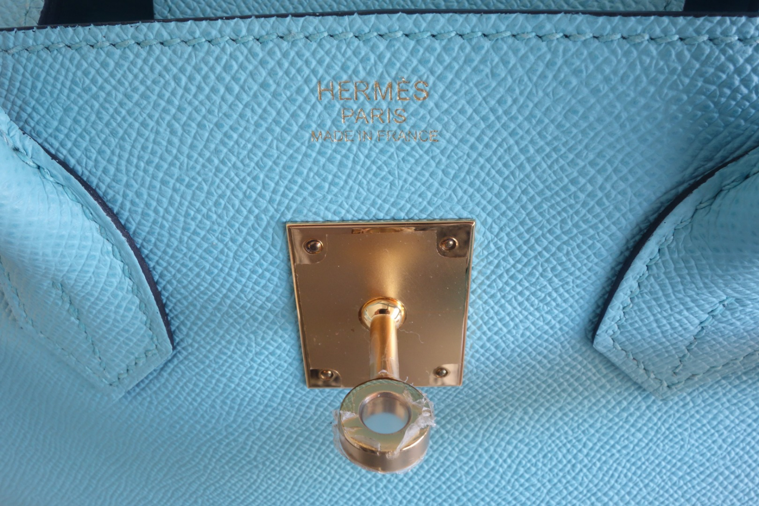 Hermès Tasche Hermes Birkin 30 Atollblau