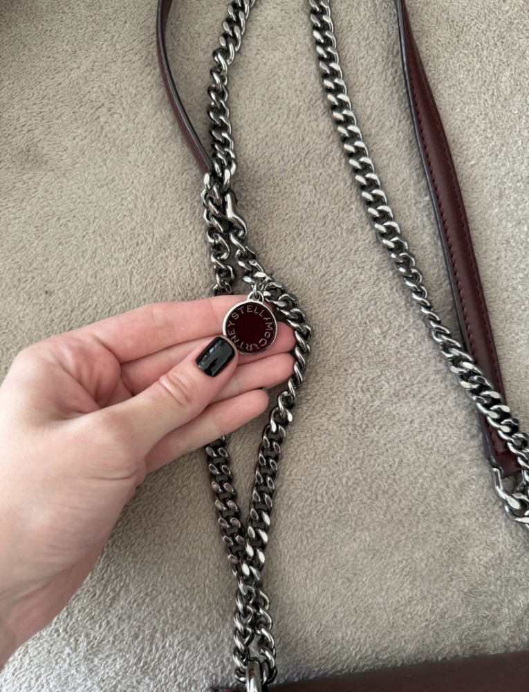 Stella McCartney Falabella Box vegan leather crossbody bag