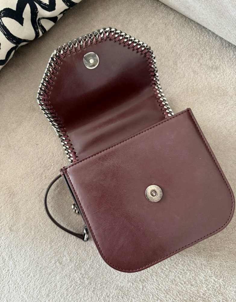 Stella McCartney Falabella Box vegan leather crossbody bag