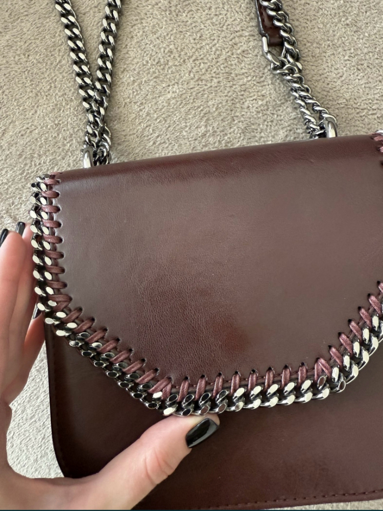 Stella McCartney Falabella Box vegan leather crossbody bag