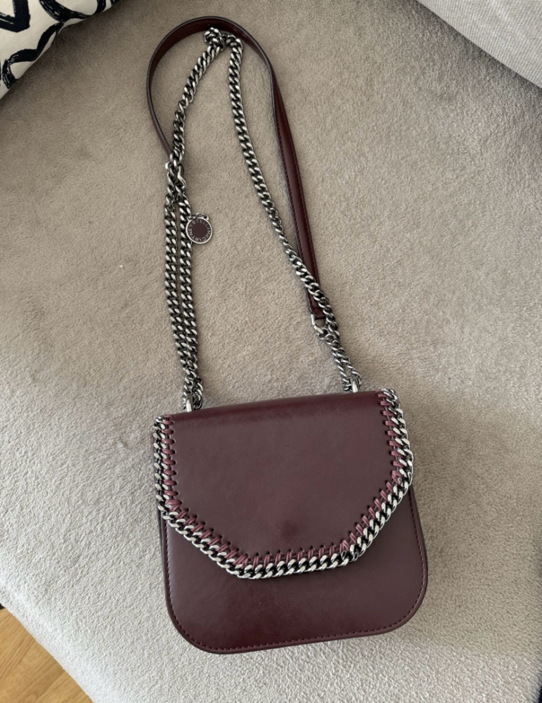 Stella McCartney Falabella Box vegan leather crossbody bag