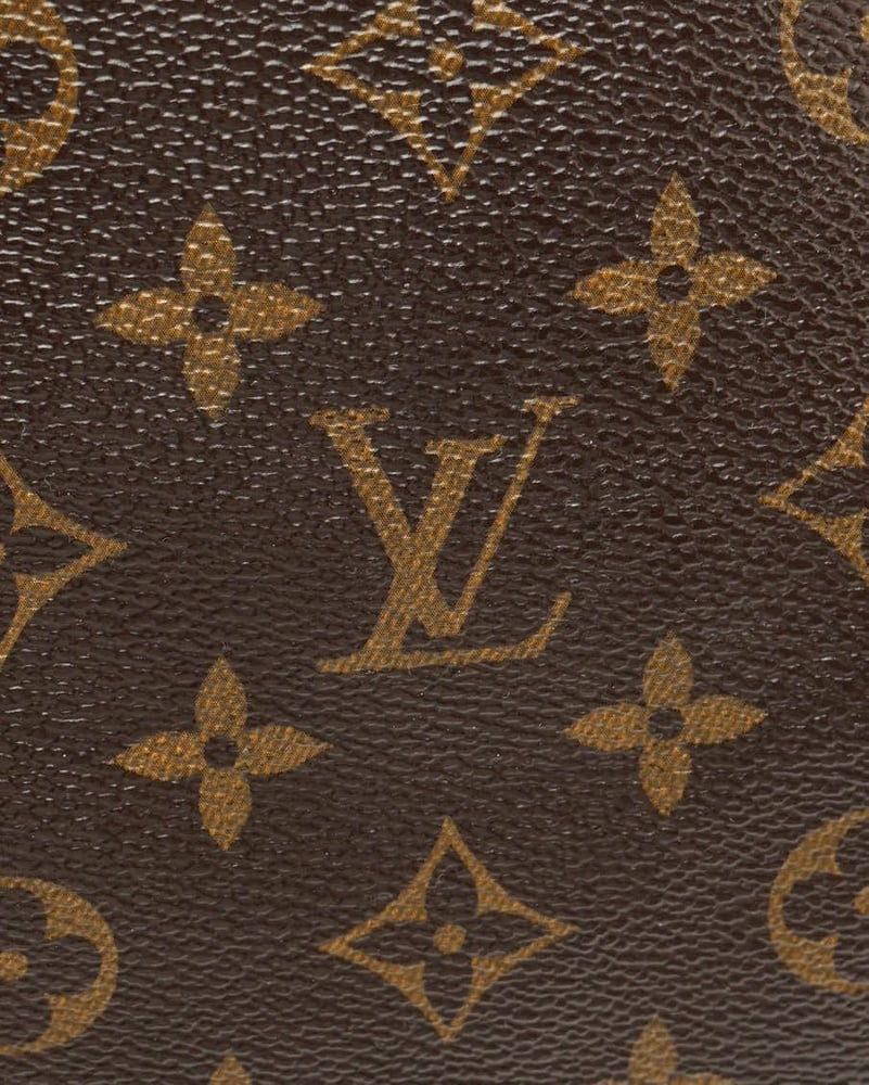 Louis Vuitton Porte Documents Voyage Monogram Macassar Briefcase