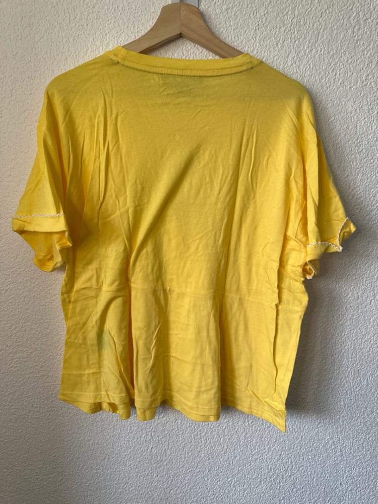 Tommy Hilfiger Schößchen gelb gestrickt