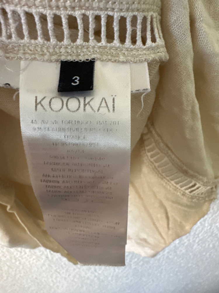 Kookai Ecru top