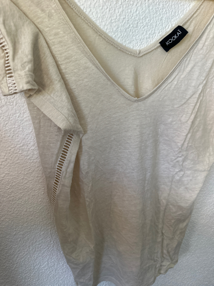 Kookai Ecru top