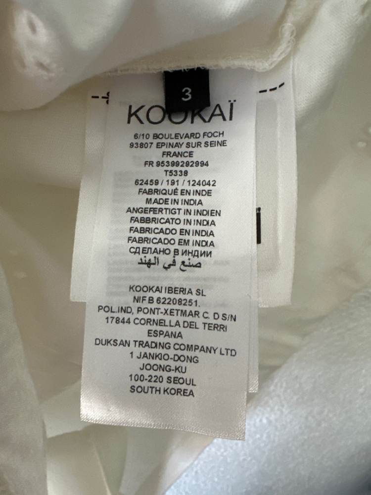 Kookai White broderie