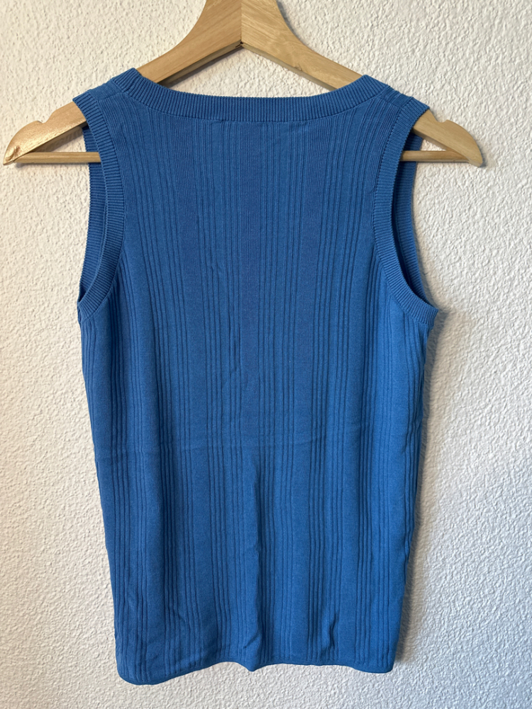Weekend Max Mara Top bleu printanier