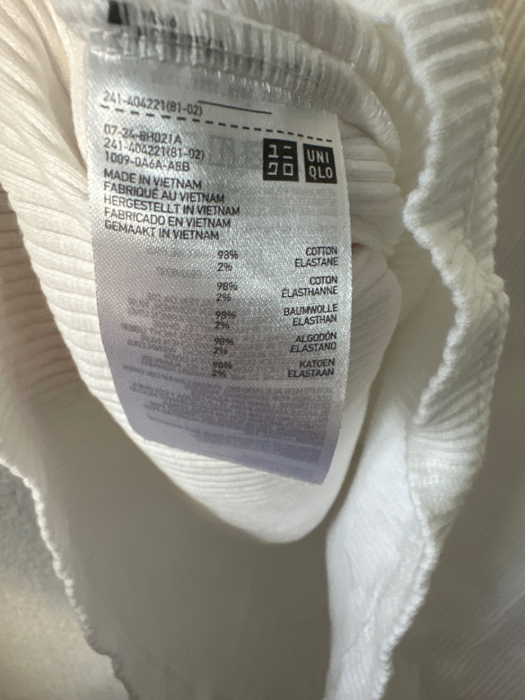 Uniqlo T-Shirt mit Rundhalsausschnitt