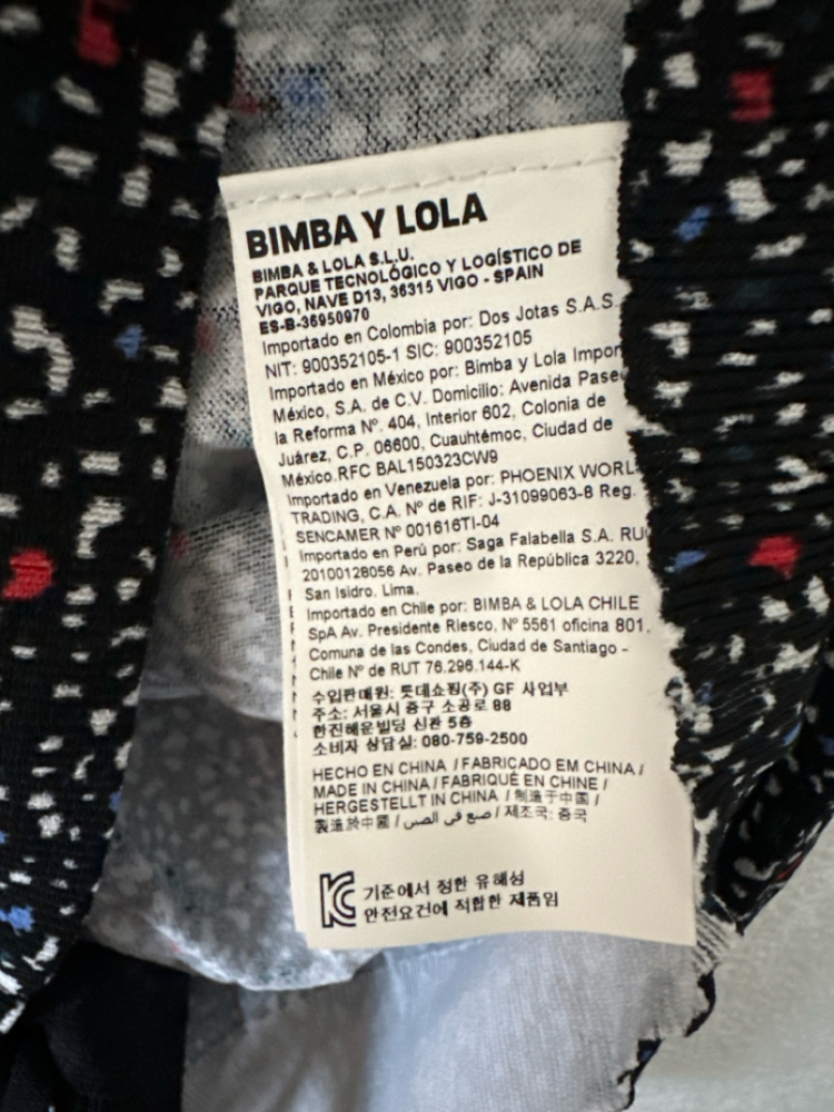 Bimba & Lola Top à motifs modernes