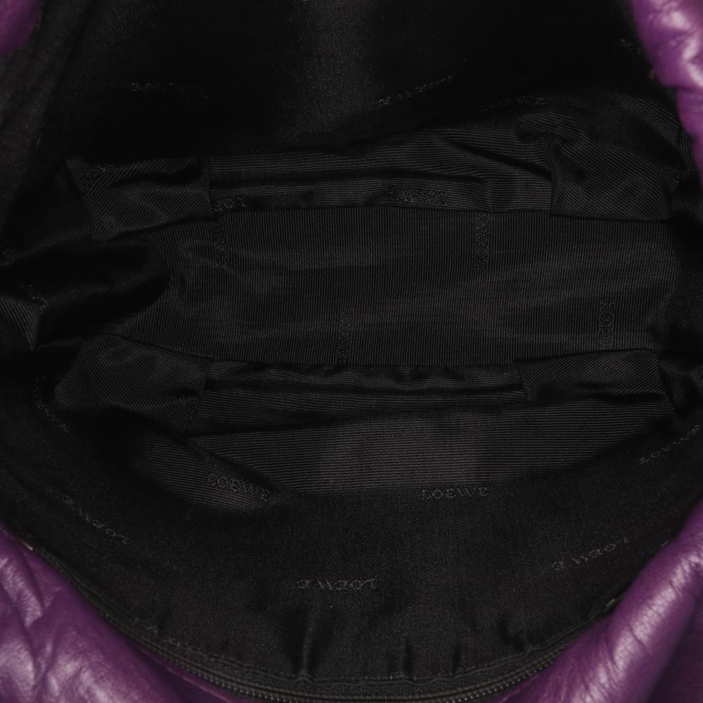 Loewe B LOEWE Purple Violet Nappa Leather Leather Anagram Nappa Crossbody Spain