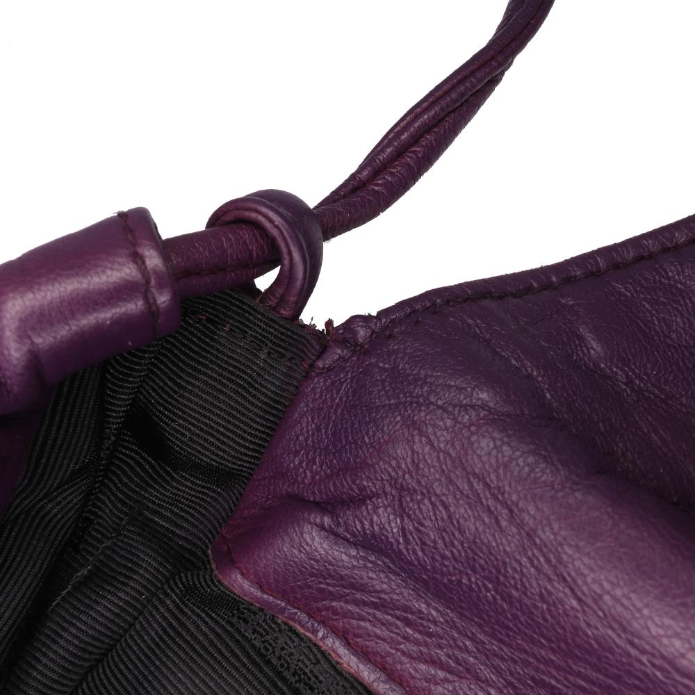 Loewe B LOEWE Purple Violet Nappa Leather Leather Anagram Nappa Crossbody Spain