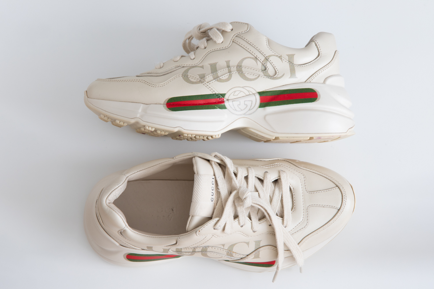 Gucci Rhyton Leder Sneakers