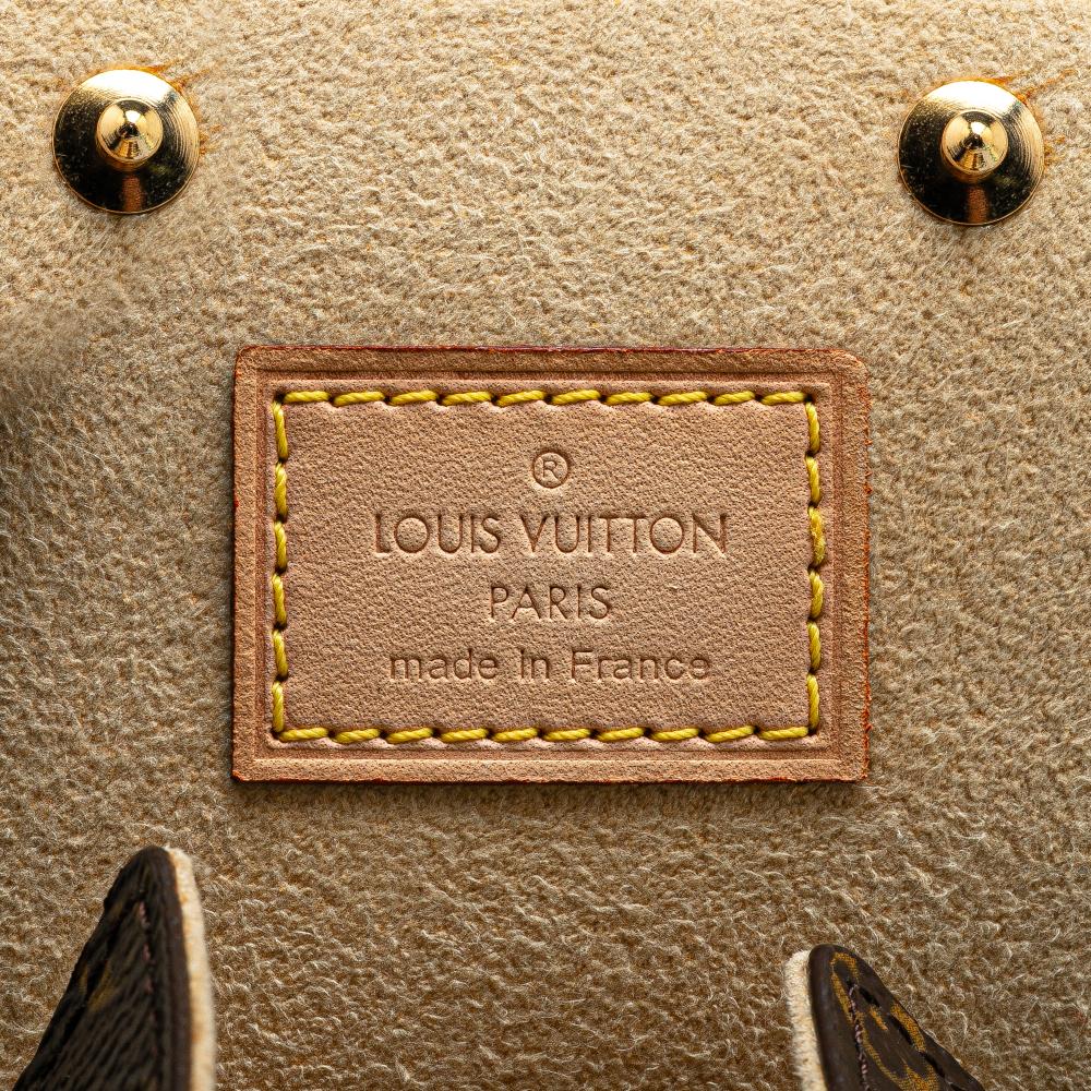 Louis Vuitton B Louis Vuitton Brown Monogram Canvas Canvas Monogram Ring Case France