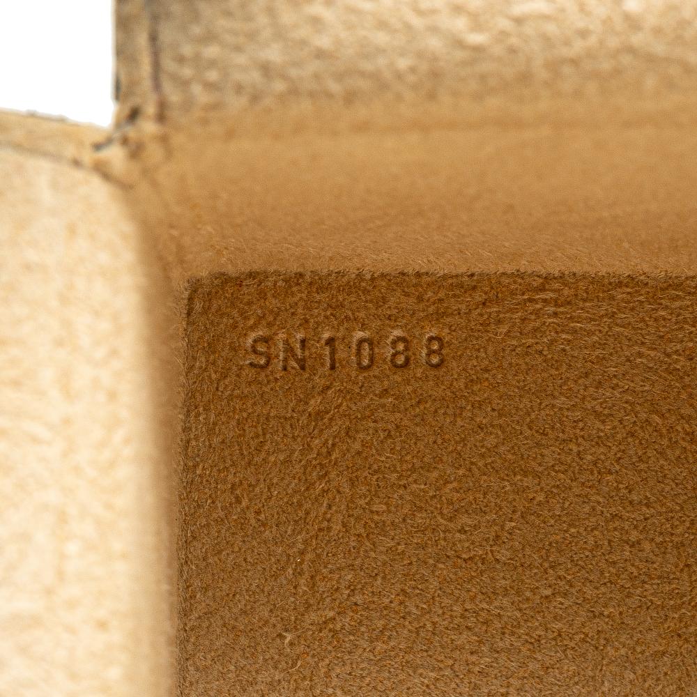 Louis Vuitton B Louis Vuitton Brown Monogram Canvas Canvas Monogram Ring Case France