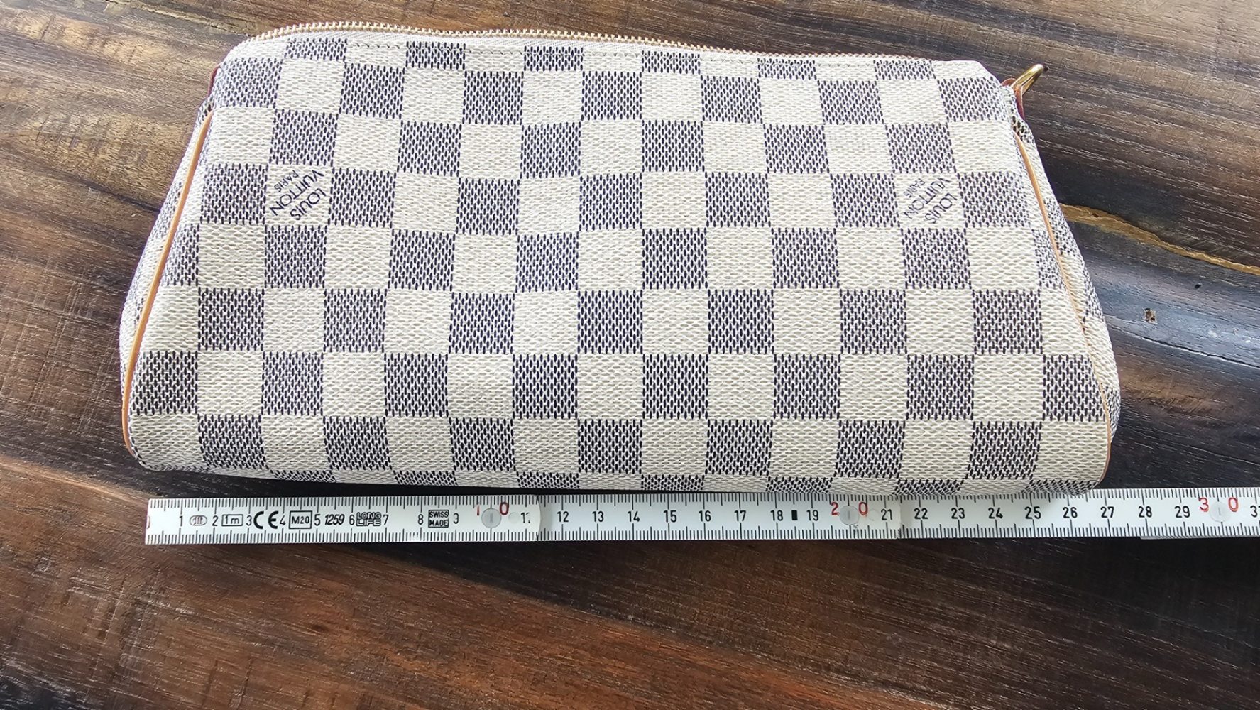 Louis Vuitton Damier azur et cuir