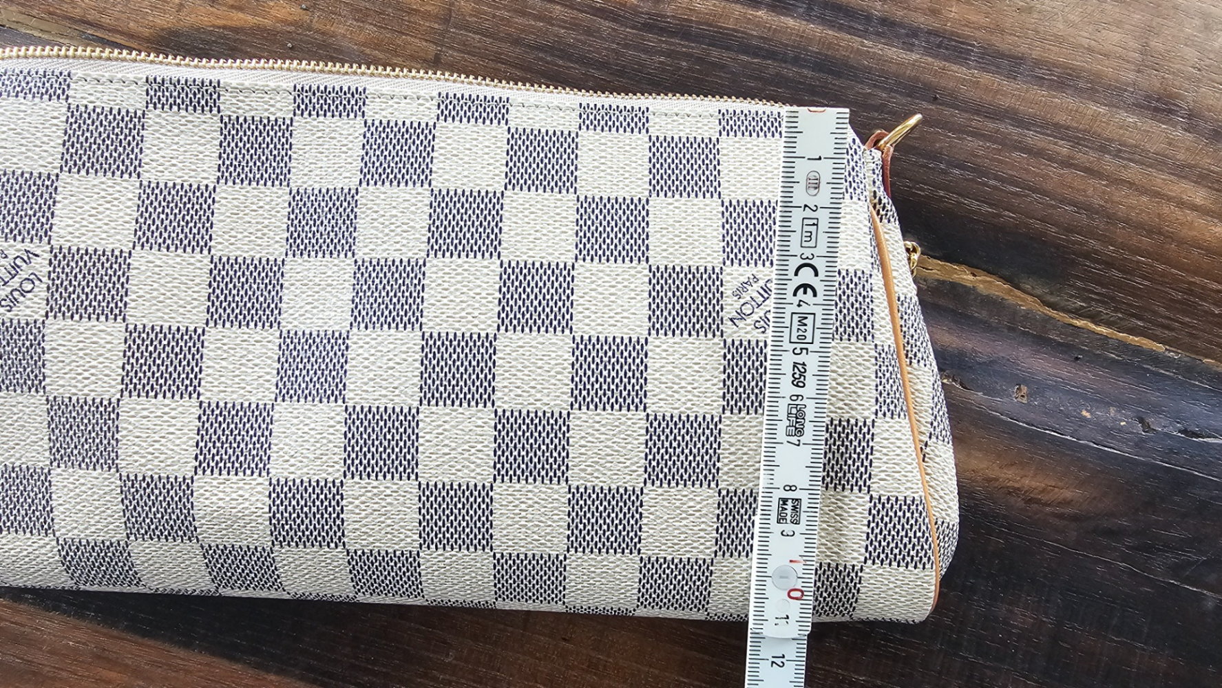 Louis Vuitton Damier azur et cuir