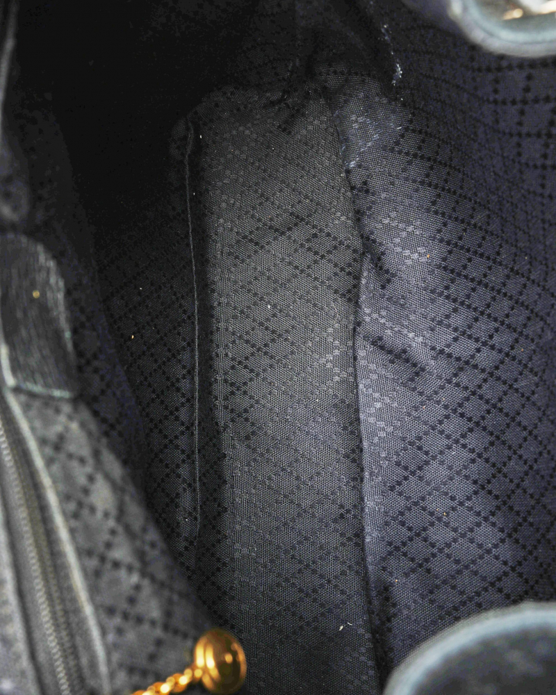 Gucci Bamboo Suede Backpack