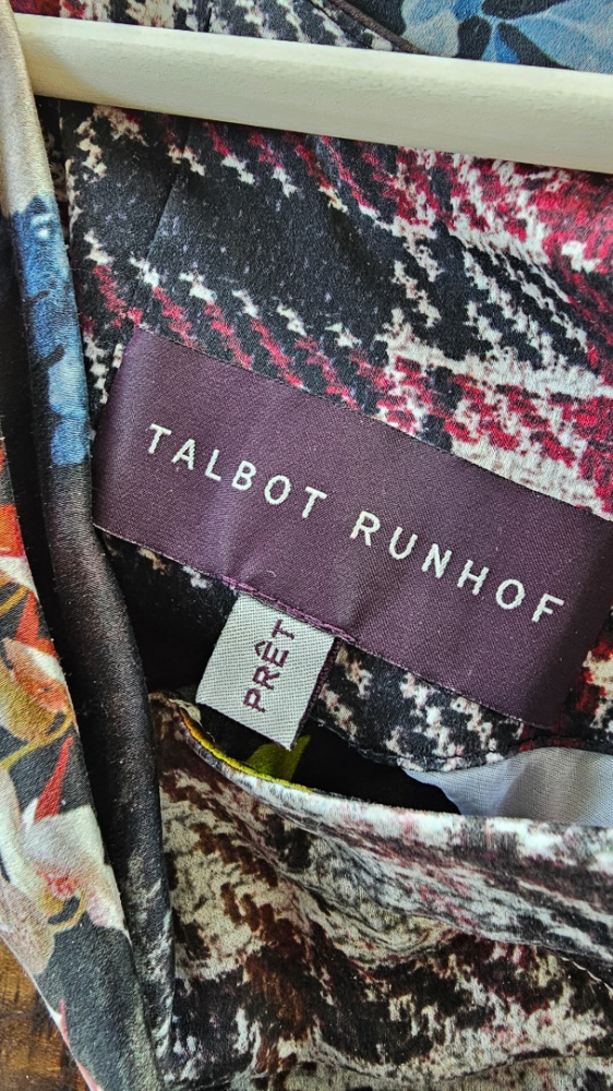 Talbot Runhof Soie stretch