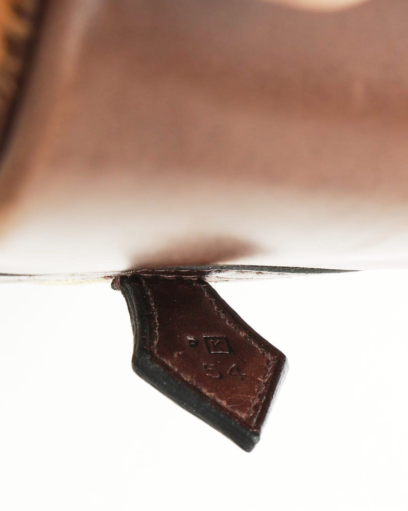 Hermès Camel Ponyhair Evercalf Troika Plume 28 Bag