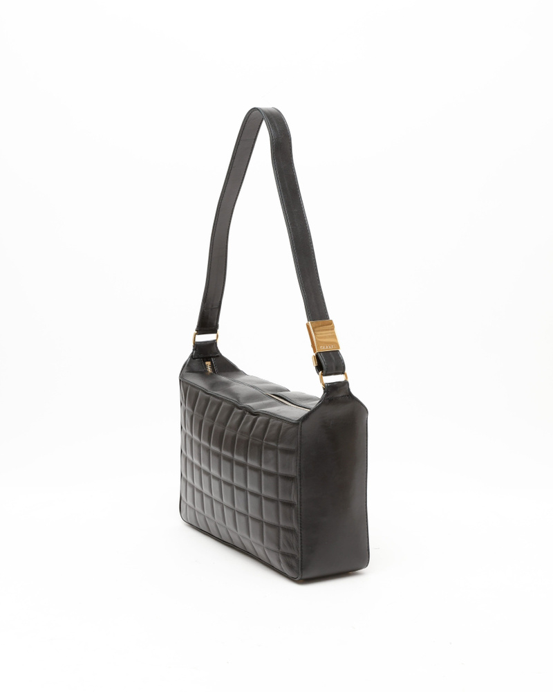 Chanel CC Quilted Chocolate Bar Bag