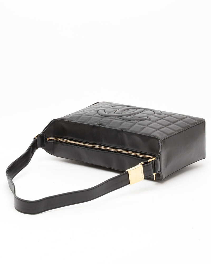 Chanel CC Quilted Chocolate Bar Bag