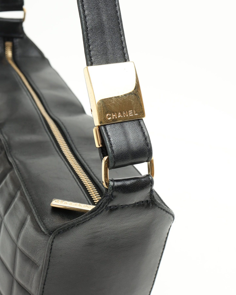 Chanel CC Quilted Chocolate Bar Bag