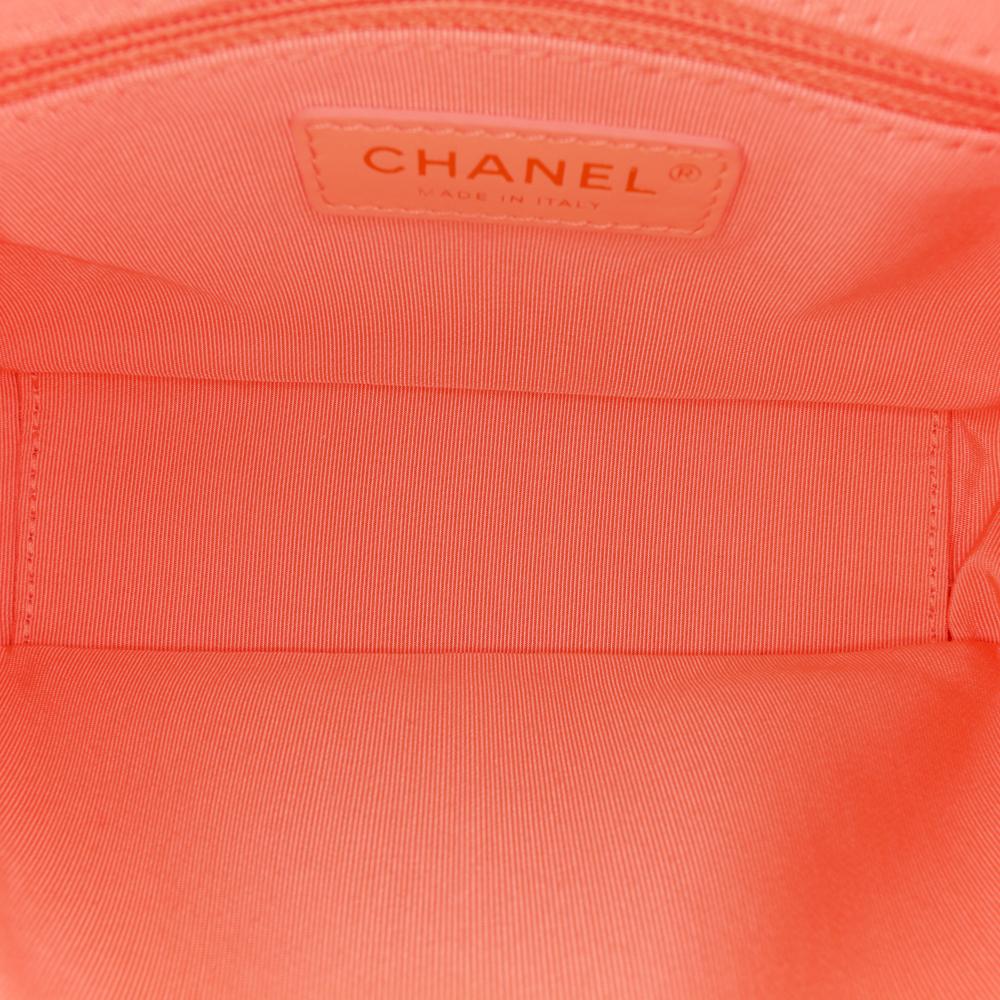 Chanel AB Chanel Pink Blush Lambskin Leather Leather Lambskin Giant Crystal CC Camera Bag Italy