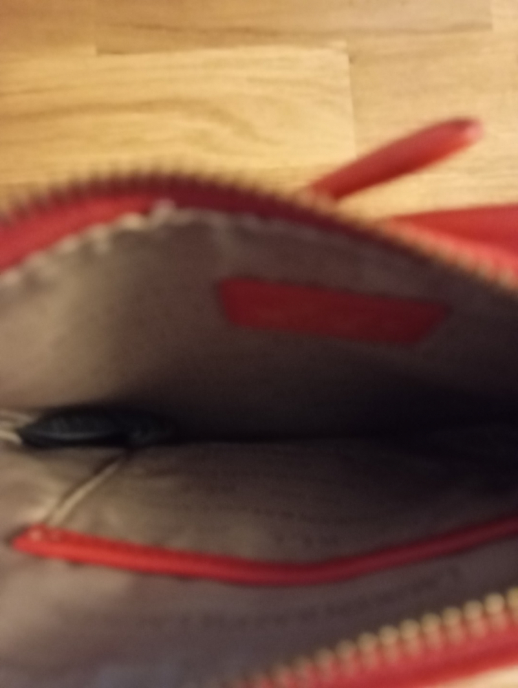 LAUREN Ralph Lauren Sac à bandoulière en cuir rouge