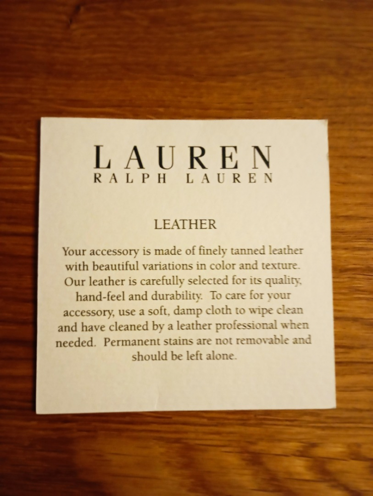 LAUREN Ralph Lauren Sac à bandoulière en cuir rouge