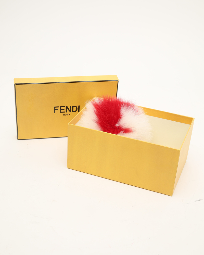 Fendi Pom-Pom Fur Charm